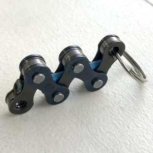 チェーンキーホルダー「ジグザグ」Sサイズ