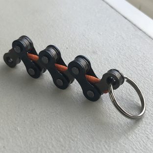 チェーンキーホルダー「ジグザグ」Lサイズ