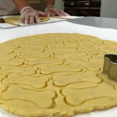 犬用チーズおからクッキー作業