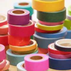 マスキングテープ　「質素、地味、知らない」から「華やか、派手、みんな知ってる」へ