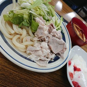 豚しゃぶうどん