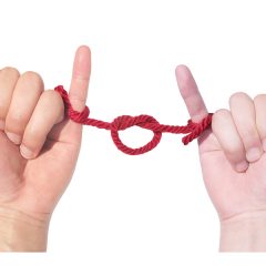 結び目： ロープワーク、釣り糸、外掛け結び、南京結び、ユニノット、最高の結束力