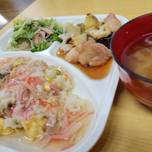 餡掛けチャーハン