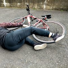 自転車 転倒事故