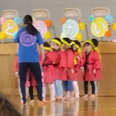 おむすびころりん：学芸会、運動会　秋の行事