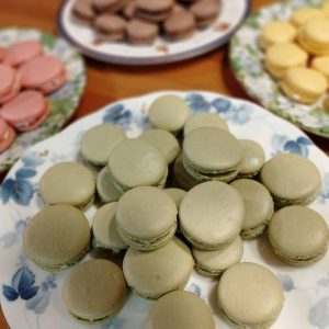 マカロン緑アップ