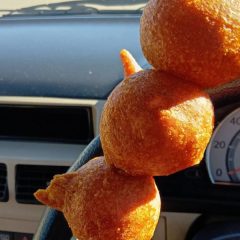 天候に恵まれて