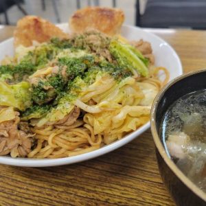 焼きそば＆焼きおにぎり