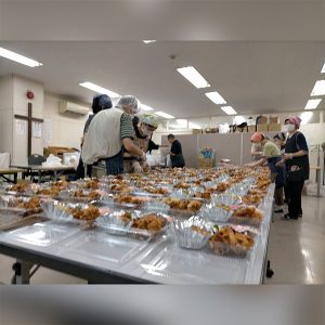 弁当詰め込み